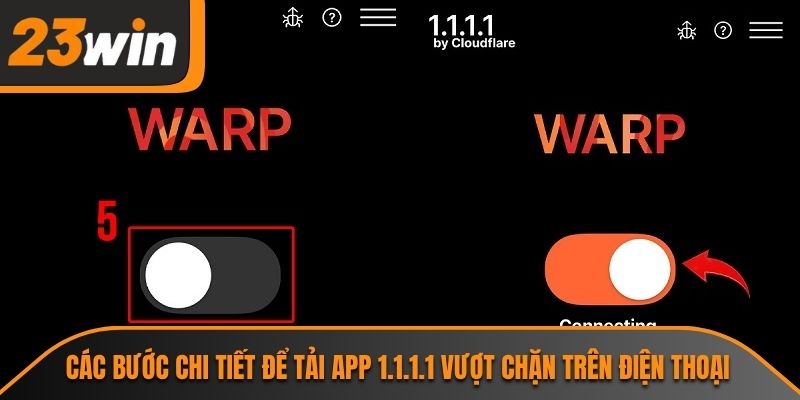 Các bước chi tiết để tải app 1.1.1.1 vượt chặn trên điện thoại