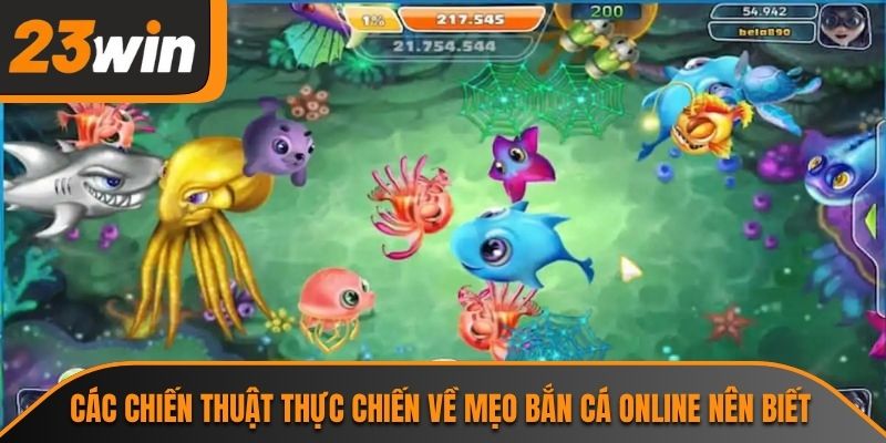 Mẹo Bắn Cá Online 23WIN Giúp Tân Thủ Chinh Phục Đại Dương 3 Các chiến thuật thực chiến về mẹo bắn cá online nên biết
