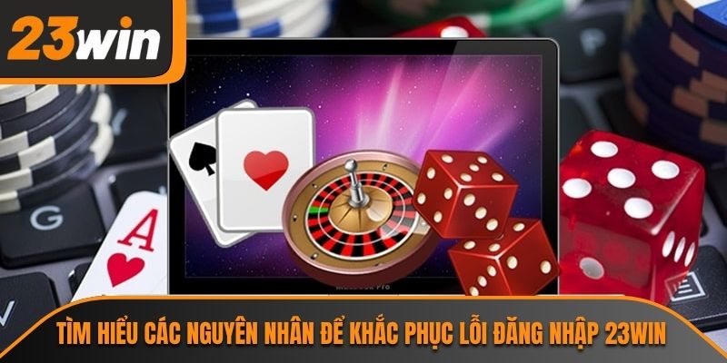 Tìm hiểu các nguyên nhân để khắc phục lỗi đăng nhập 23WIN
